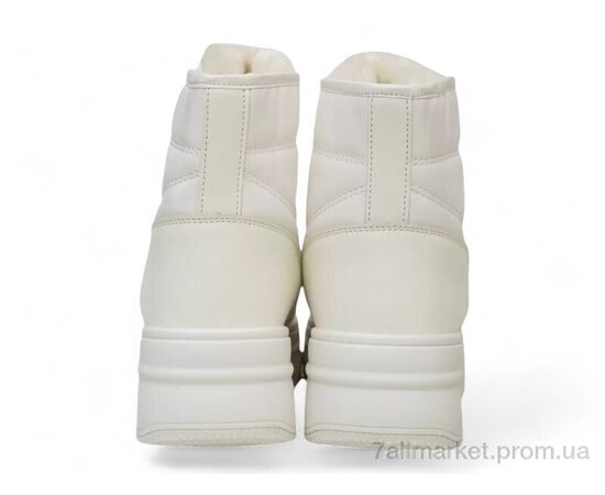Черевики жіночі стильні Зима 248RAM017 білий (8 пар р.36-41) "Massmag" недорого оптом від прямого постачальника, зображення 4