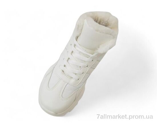 Фотография Кроссовки женские модные зима 248RD09-1 білий (8 пар р.36-41) "Massmag" недорого оптом от прямого поставщика, изображение 2