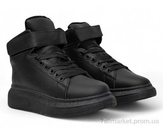 Черевики жіночі стильні Зима 248RA2252 чорний (8 пар р.36-41) "Massmag" недорого оптом від прямого постачальника, зображення 3