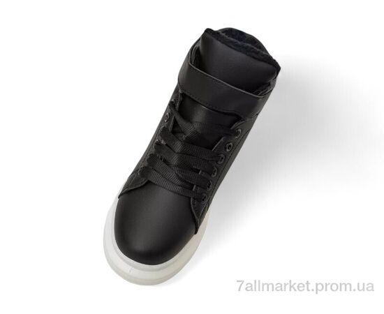 Черевики жіночі стильні Зима 248RA2252 чорно-білий (8 пар р.36-41) "Massmag" недорого оптом від прямого постачальника, зображення 2