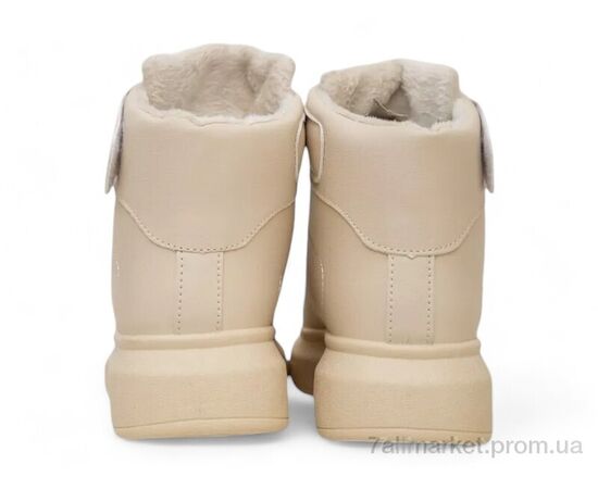 Черевики жіночі стильні Зима 248RA2252 бежевий (8 пар р.36-41) "Massmag" недорого оптом від прямого постачальника, зображення 4