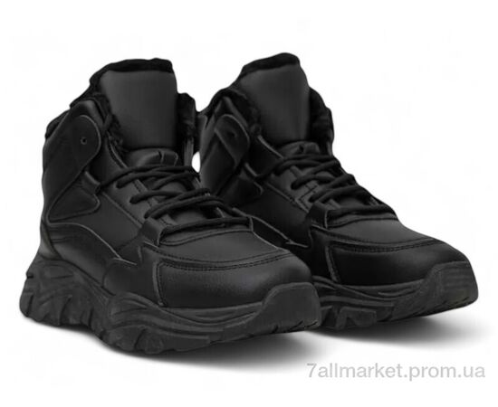 Кросівки жіночі модні Зима 248RDM06 чорний (8 пар р.36-41) "Massmag" недорого оптом від прямого постачальника, зображення 3