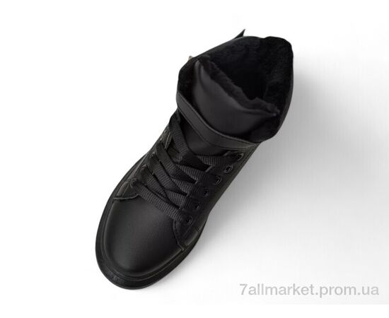 Черевики жіночі стильні Зима 248RA2251 чорний (8 пар р.36-41) "Massmag" недорого оптом від прямого постачальника, зображення 2