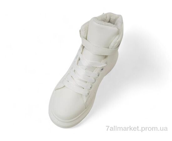 Черевики жіночі стильні Зима 248RA2251 білий (8 пар р.36-41) "Massmag" недорого оптом від прямого постачальника, зображення 2