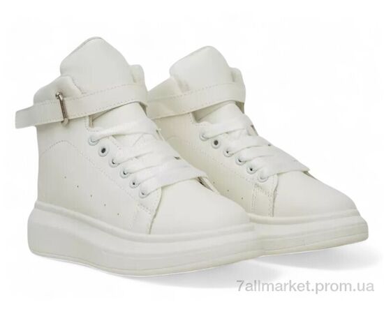 Черевики жіночі стильні Зима 248RA2251 білий (8 пар р.36-41) "Massmag" недорого оптом від прямого постачальника, зображення 3