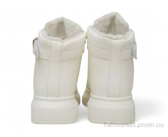 Черевики жіночі стильні Зима 248RA2251 білий (8 пар р.36-41) "Massmag" недорого оптом від прямого постачальника, зображення 4