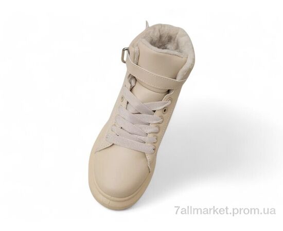 Черевики жіночі стильні Зима 248RA2251 бежевий (8 пар р.36-41) "Massmag" недорого оптом від прямого постачальника, зображення 2