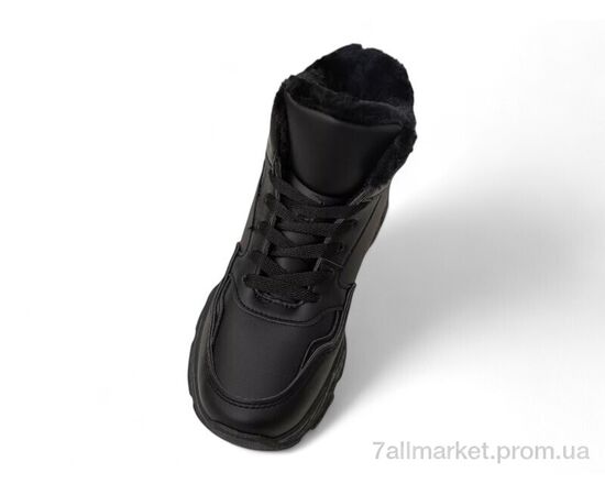 Фотография Кроссовки женские модные зима 248RDM11 чорний (8 пар р.36-41) "Massmag" недорого оптом от прямого поставщика, изображение 2