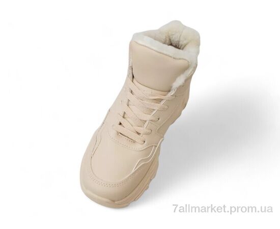 Кросівки жіночі модні Зима 248RDM11 бежевий (8 пар р.36-41) "Massmag" недорого оптом від прямого постачальника, зображення 2