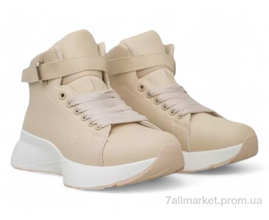 Черевики жіночі стильні Зима 248RXM26-2 бежевий (8 пар р.36-41) "Massmag" недорого оптом від прямого постачальника, зображення 3