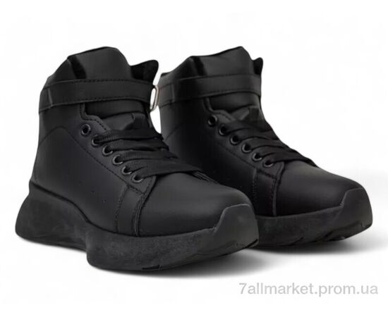 Черевики жіночі стильні Зима 248RXM26-2 чорний (8 пар р.36-41) "Massmag" недорого оптом від прямого постачальника, зображення 3