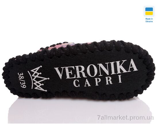 Тапки жіночі для будинку Весна/осінь Veronika&Capri V-VCF-18 (6 пар р.36-41) "Prime-Opt" недорого оптом від прямого постачальника, зображення 3