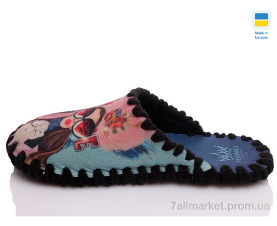 Фотография Тапки женские для дома Весна/осень Veronika&Capri V-VCF-7 (6 пар р.36-41) "Prime-Opt" недорого оптом от прямого поставщика, изображение 2