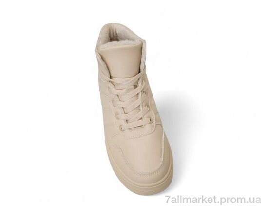 Кросівки жіночі модні Зима 248RAM014 бежевий (8 пар р.36-41) "Massmag" недорого оптом від прямого постачальника, зображення 2