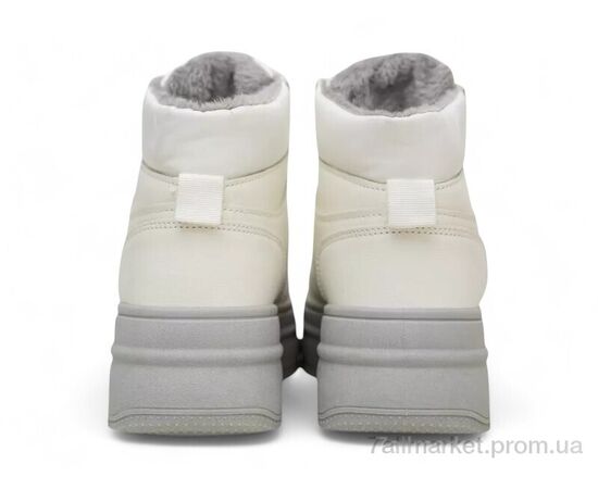 Кросівки жіночі модні Зима 248RAM014 біло-сірий (8 пар р.36-41) "Massmag" недорого оптом від прямого постачальника, зображення 4