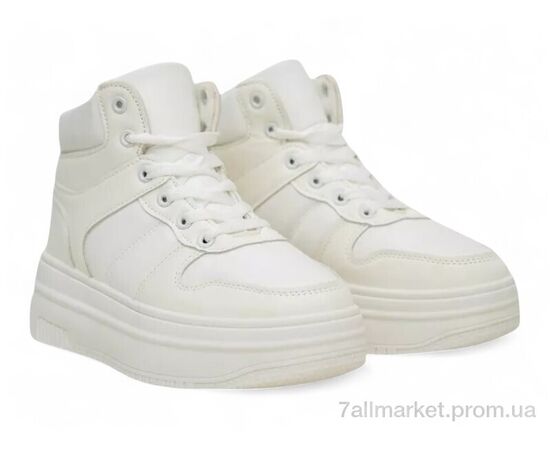 Кросівки жіночі модні Зима 248RAM014 білий (8 пар р.36-41) "Massmag" недорого оптом від прямого постачальника, зображення 3