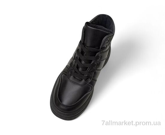 Фотография Кроссовки женские модные зима 248RAM014 чорний (8 пар р.36-41) "Massmag" недорого оптом от прямого поставщика, изображение 2