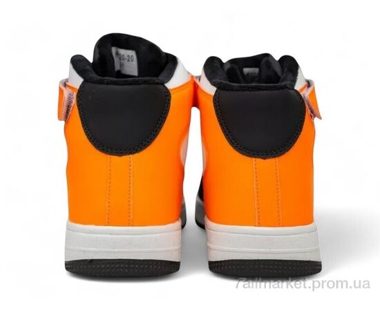 Кросівки чоловічі модні Зима 248RH1020 біло-помаранчевий (8 пар р.41-45) "Massmag" недорого оптом від прямого постачальника, зображення 4