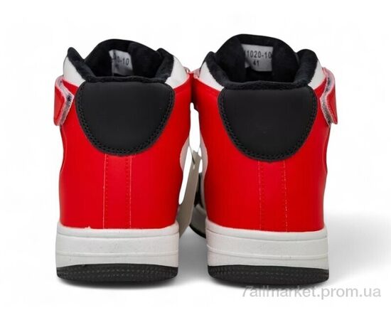 Кросівки чоловічі модні Зима 248RH1020 біло-червоний (8 пар р.41-45) "Massmag" недорого оптом від прямого постачальника, зображення 4 Кросівки чоловічі модні Зима 248RH1020 біло-червоний (8 пар р.41-45) "Massmag" недорого оптом від прямого постачальника, зображення 4