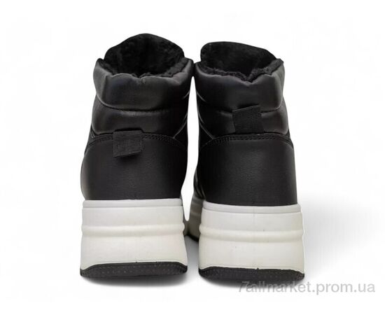 Кросівки жіночі модні Зима 248RAM022 чорно-білий (8 пар р.36-41) "Massmag" недорого оптом від прямого постачальника, зображення 4