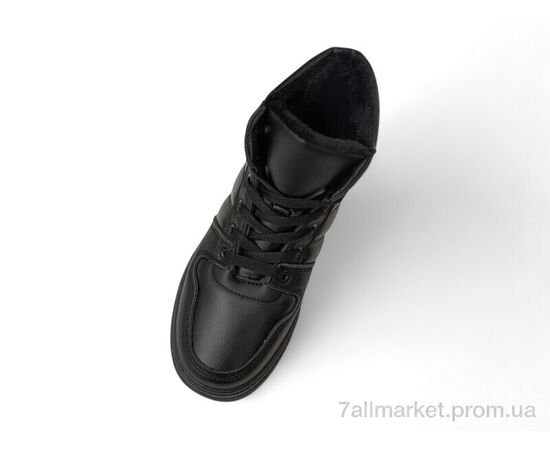 Кросівки жіночі модні Зима 248RAM022 чорний (8 пар р.36-41) "Massmag" недорого оптом від прямого постачальника, зображення 2