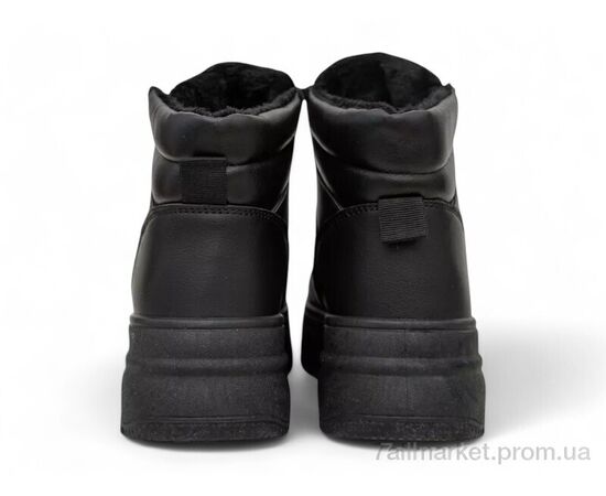 Кросівки жіночі модні Зима 248RAM022 чорний (8 пар р.36-41) "Massmag" недорого оптом від прямого постачальника, зображення 4