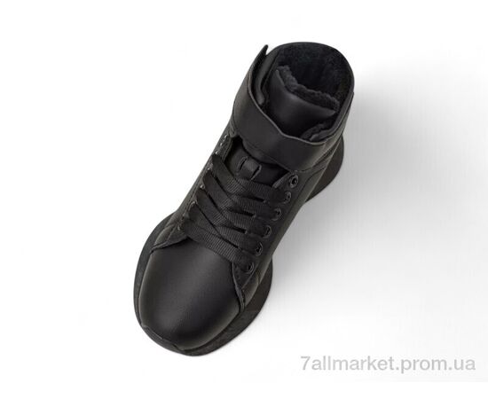 Черевики жіночі стильні Зима 248RXM25 чорний (8 пар р.36-41) "Massmag" недорого оптом від прямого постачальника, зображення 2