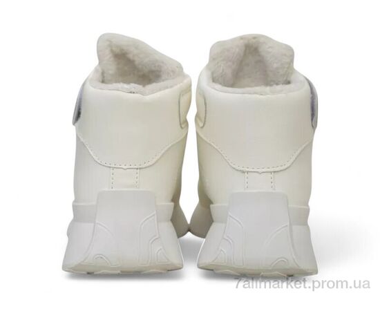 Черевики жіночі стильні Зима 248RXM25 білий (8 пар р.36-41) "Massmag" недорого оптом від прямого постачальника, зображення 4