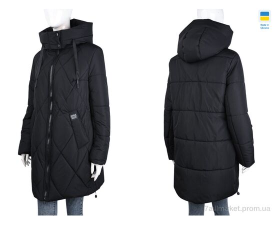 Куртка женская Зима Zarina black (6 шт. р.сетка 50-60) "Tatiana-DIVO" недорого оптом от прямого поставщика, изображение 3 Фотография Куртка женская Зима Zarina black (6 шт. р.сетка 50-60) "Tatiana-DIVO" недорого оптом от прямого поставщика, изображение 3