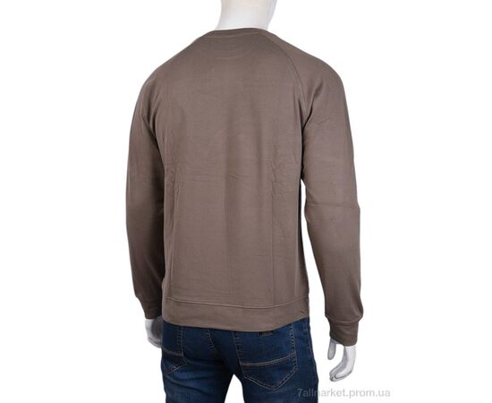 Фотография Кофта мужская Зима 3918-08-4 brown (5 шт. р.сетка XL-5XL) "Мир" недорого оптом от прямого поставщика, изображение 2