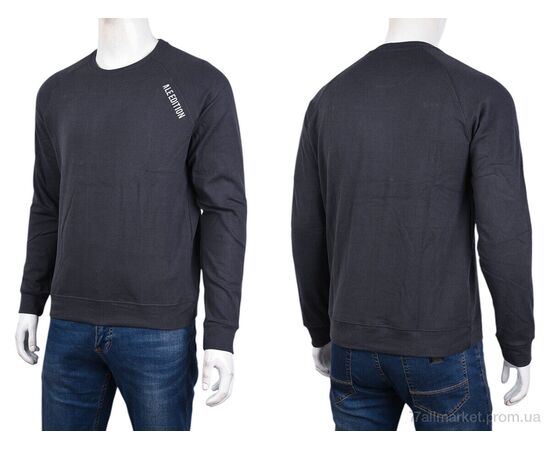 Фотография Кофта мужская Зима 3918-01-2 grey (5 шт. р.сетка XL-5XL) "Мир" недорого оптом от прямого поставщика, изображение 3