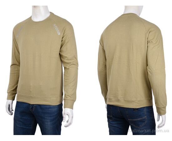 Фотография Кофта мужская Зима 3918-01-3 beige (5 шт. р.сетка XL-5XL) "Мир" недорого оптом от прямого поставщика, изображение 3