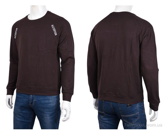 Фотография Кофта мужская Зима 3918-01-4 brown (5 шт. р.сетка XL-5XL) "Мир" недорого оптом от прямого поставщика, изображение 3