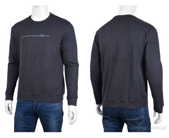 Фотография Кофта мужская Зима 3918-02-2 grey (5 шт. р.сетка XL-5XL) "Мир" недорого оптом от прямого поставщика, изображение 3