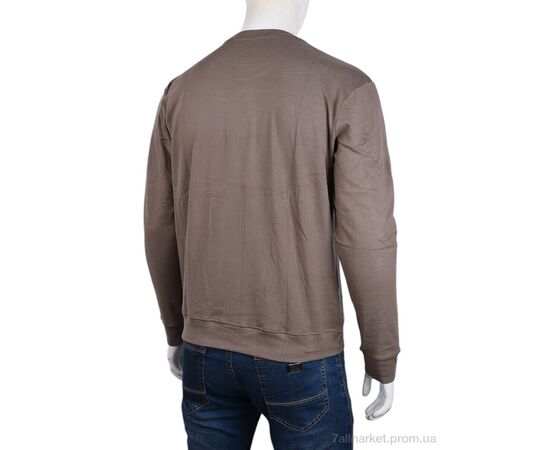 Фотография Кофта мужская Зима 3918-02-4 brown (5 шт. р.сетка XL-5XL) "Мир" недорого оптом от прямого поставщика, изображение 2
