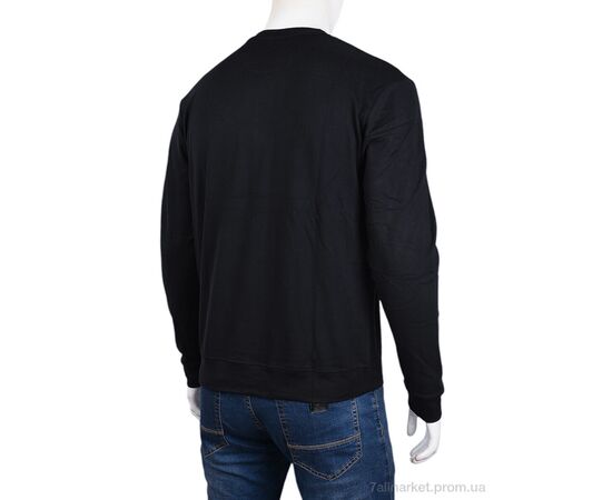 Фотография Кофта мужская Зима 3918-03-1 black (5 шт. р.сетка XL-5XL) "Мир" недорого оптом от прямого поставщика, изображение 2
