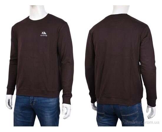 Фотография Кофта мужская Зима 3918-03-4 brown (5 шт. р.сетка XL-5XL) "Мир" недорого оптом от прямого поставщика, изображение 3