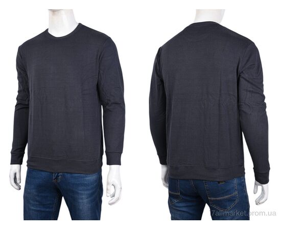 Фотография Кофта мужская Зима 3918-05-2 grey (5 шт. р.сетка XL-5XL) "Мир" недорого оптом от прямого поставщика, изображение 3