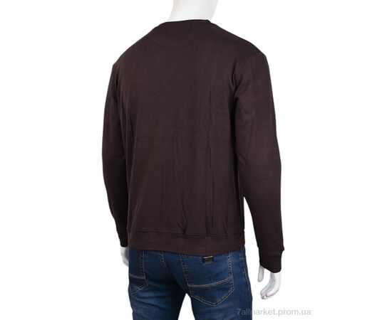 Фотография Кофта мужская Зима 3918-05-3 brown (5 шт. р.сетка XL-5XL) "Мир" недорого оптом от прямого поставщика, изображение 2