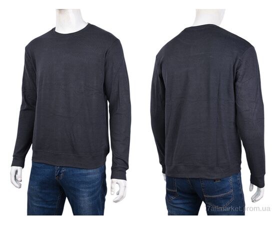 Фотография Кофта мужская Зима 3918-06-2 grey (5 шт. р.сетка XL-5XL) "Мир" недорого оптом от прямого поставщика, изображение 3