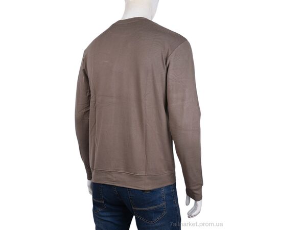 Фотография Кофта мужская Зима 3918-06-4 brown (5 шт. р.сетка XL-5XL) "Мир" недорого оптом от прямого поставщика, изображение 2