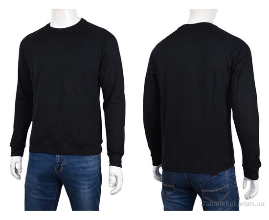 Фотография Кофта мужская Зима 3918-07-1 black (5 шт. р.сетка XL-5XL) "Мир" недорого оптом от прямого поставщика, изображение 3