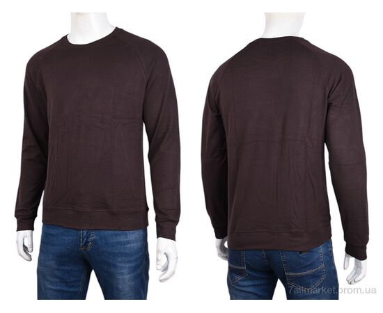 Кофта чоловіча Зима 3918-07-4 brown (5 шт. р.сіткаXL-5XL) "Мир" недорого оптом від прямого постачальника, зображення 3