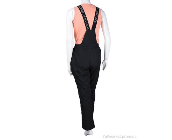 Жіночі брюки Зима 3915-G95-1 black (5 шт. р.сіткаS-2XL) "Мир" недорого оптом від прямого постачальника, зображення 2