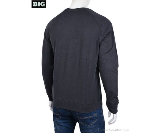Кофта чоловіча Зима 3918-08-2 grey (5 шт. р.сіткаXL-5XL) "BIG" недорого оптом від прямого постачальника, зображення 2