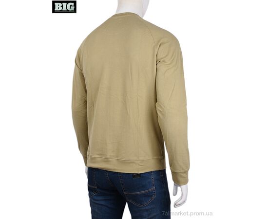 Кофта чоловіча Зима 3918-01-3 beige (5 шт. р.сіткаXL-5XL) "BIG" недорого оптом від прямого постачальника, зображення 2