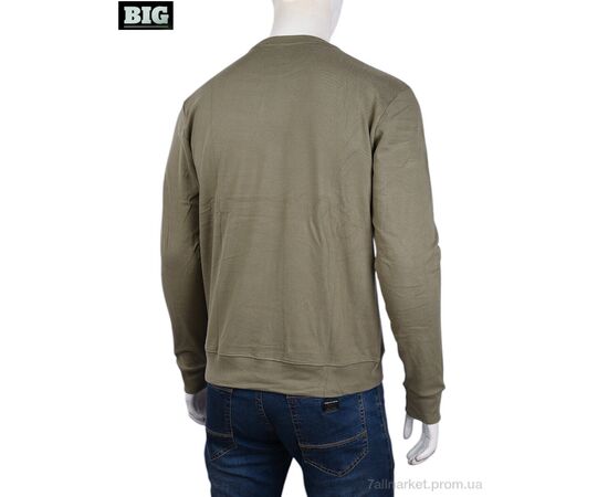 Кофта чоловіча Зима 3918-03-3 beige (5 шт. р.сіткаXL-5XL) "BIG" недорого оптом від прямого постачальника, зображення 2