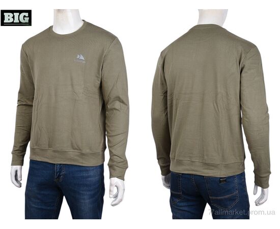 Кофта чоловіча Зима 3918-03-3 beige (5 шт. р.сіткаXL-5XL) "BIG" недорого оптом від прямого постачальника, зображення 3