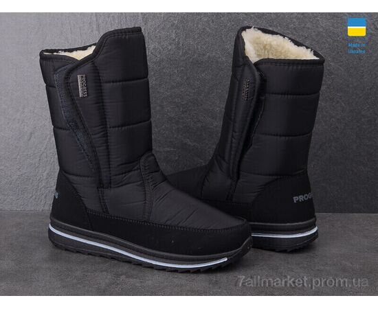 Фотография Дутики женские утепленные зима 3104 чорний (6 пар р.37-42) "Paolla" недорого оптом от прямого поставщика, изображение 2