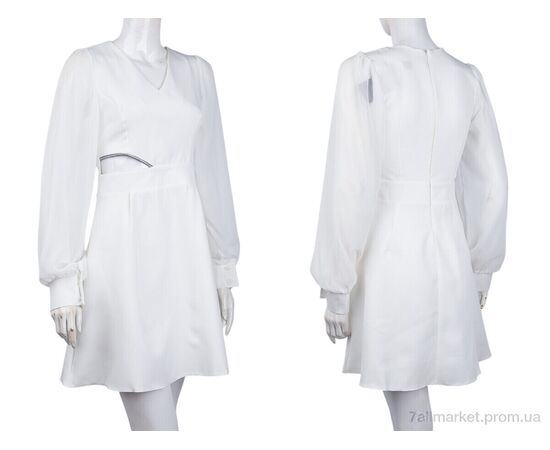 Плаття жіноче Весна/осінь 226 white (3 шт. р.сітка42-46) "Adam&Eva" недорого оптом від прямого постачальника, зображення 3 Плаття жіноче Весна/осінь 226 white (3 шт. р.сітка42-46) "Adam&Eva" недорого оптом від прямого постачальника, зображення 3